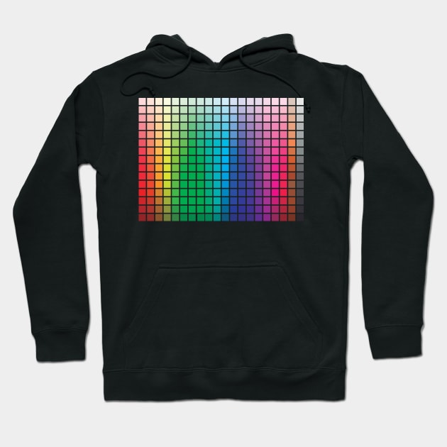 Color Palette Hoodie by EarlAdrian